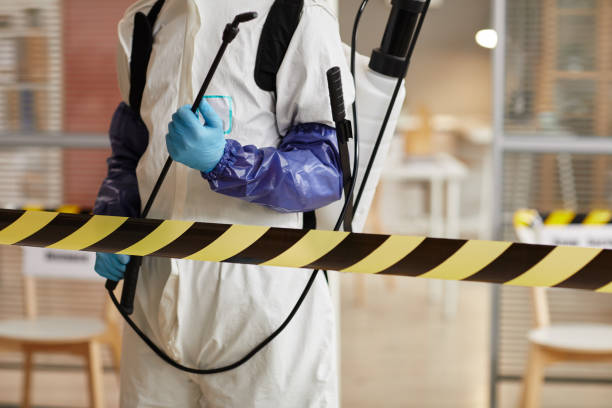 Professional Drug Lab Cleanup technician working in Austwell, TX